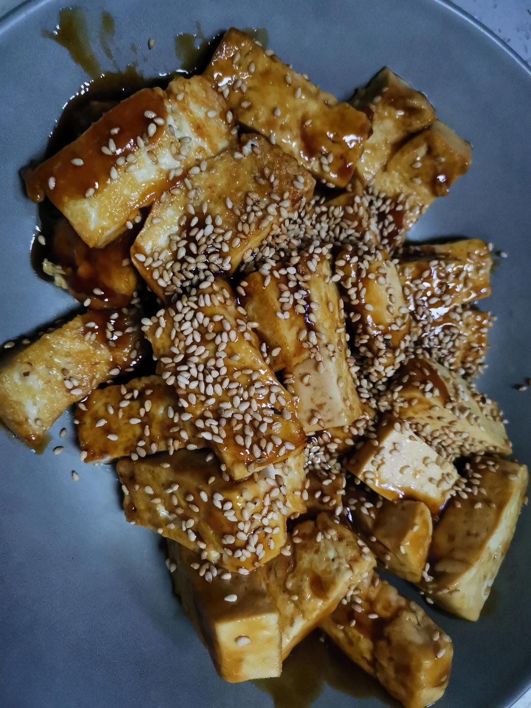 【糖醋脆皮豆腐】