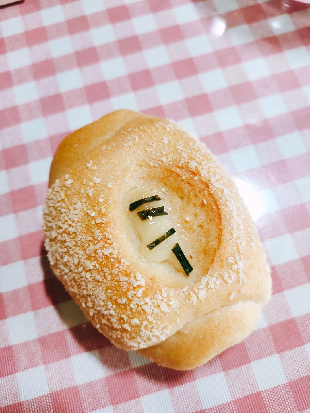 可爱哒小胖砸‼️葱香芝士火腿面包🥯