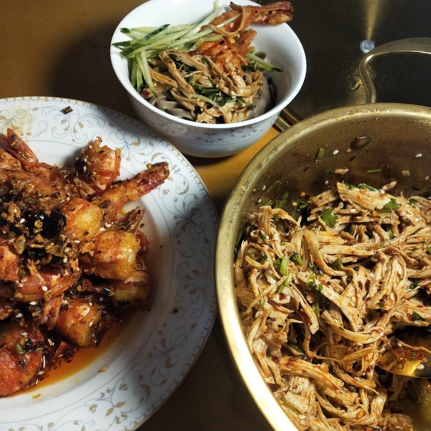 爱吃牌！手撕椒麻鸡&麻辣鸡丝