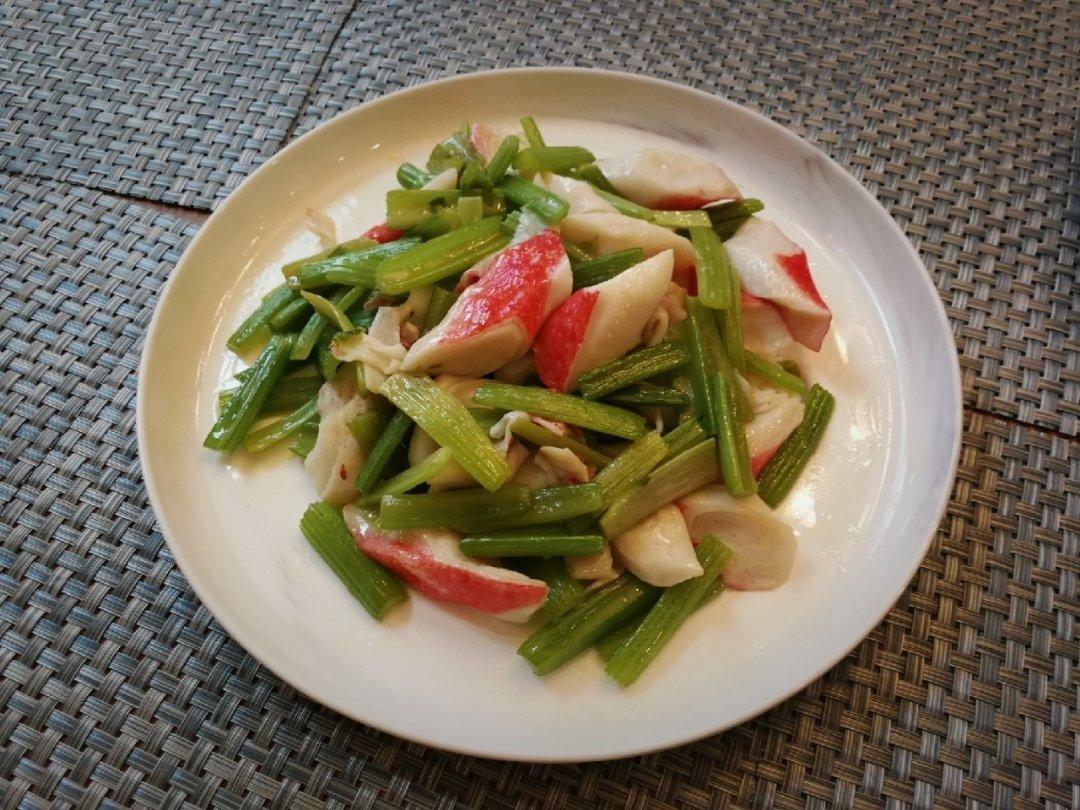 西芹蟹肉棒小炒