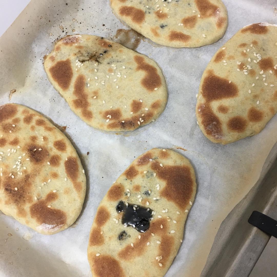 不用发面的芝麻红糖烤饼（烤箱版）