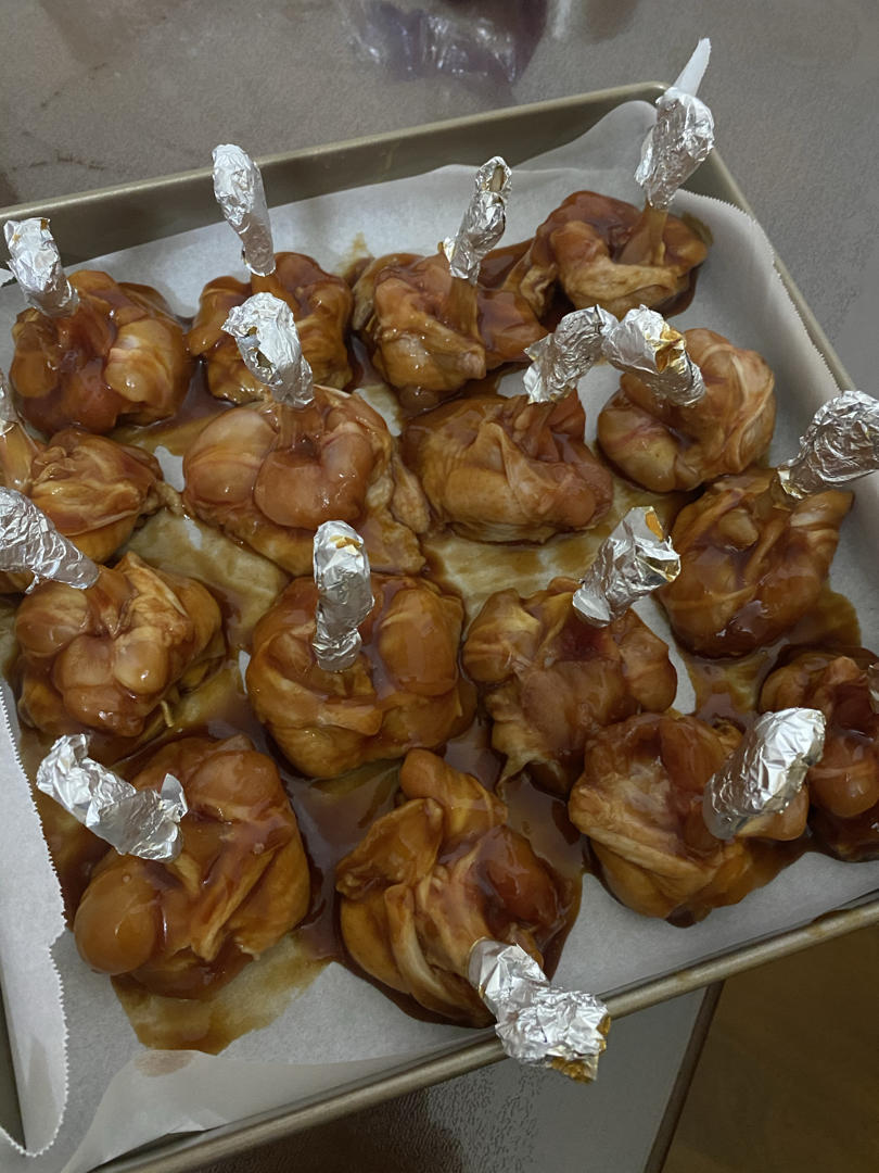轻松自制棒棒糖鸡翅