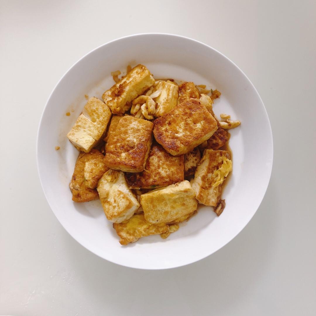 无敌好吃的香煎豆腐