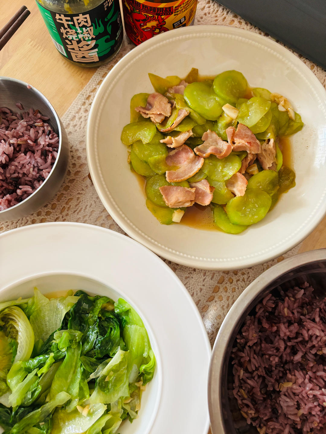 培根清炒小黄瓜