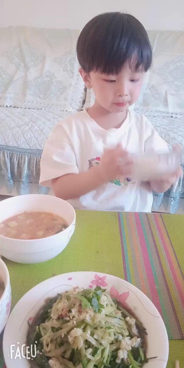 疙瘩汤～拌疙瘩手法视频