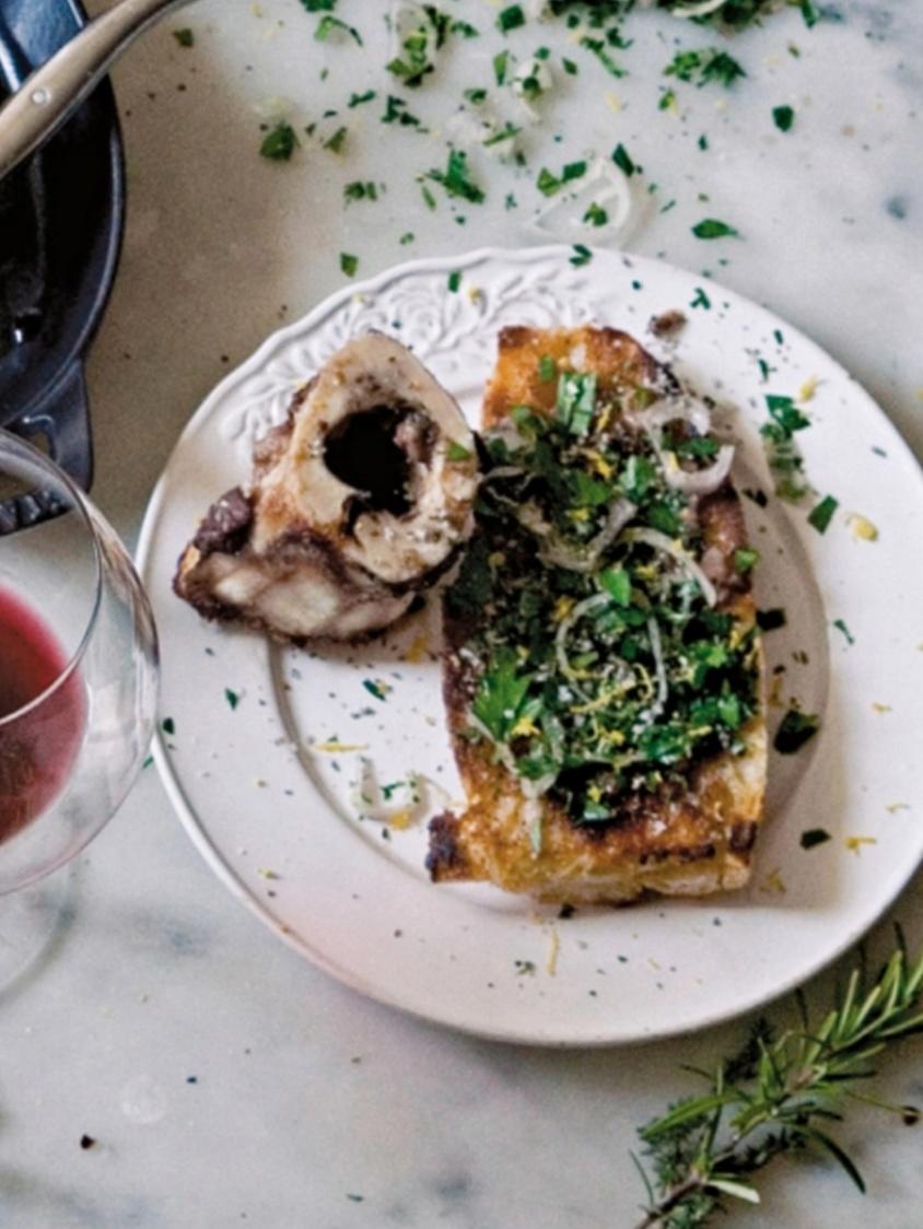 法式烤牛骨髓的做法