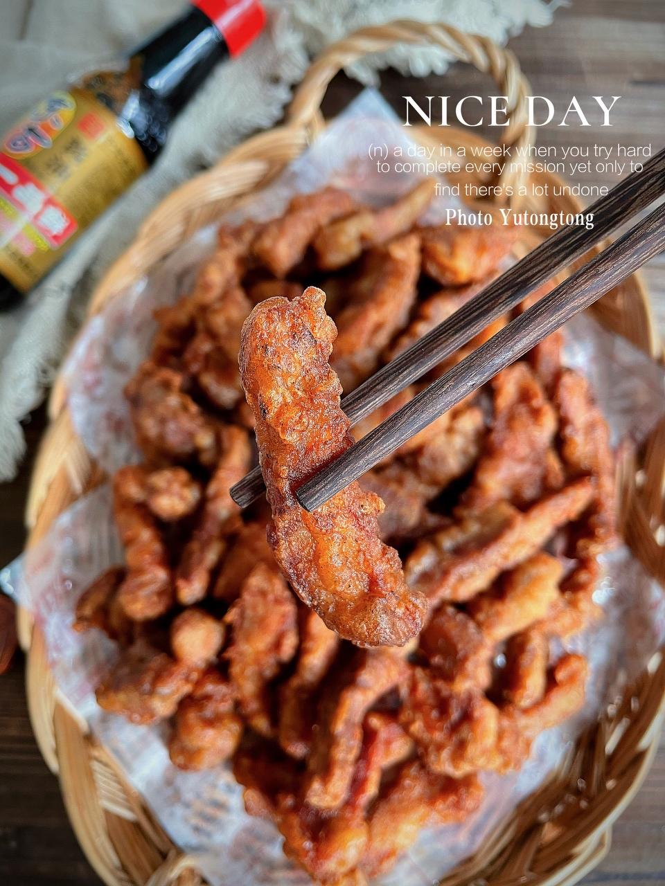 🔥简单零失败‼️咬一口外酥里嫩的小酥肉‼️的做法