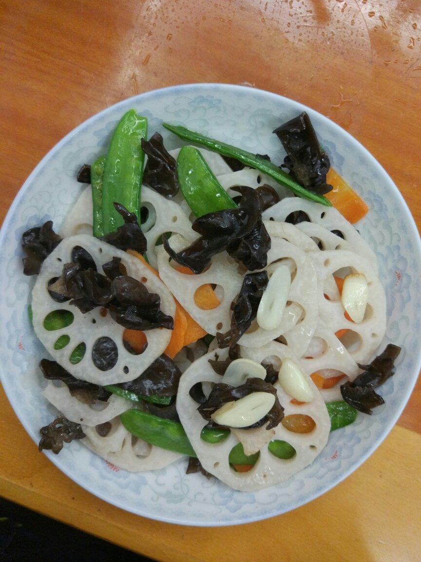 减脂家常荷塘小炒