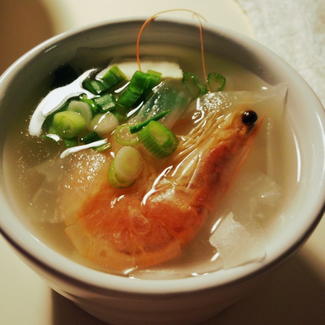 干虾萝卜丝汤