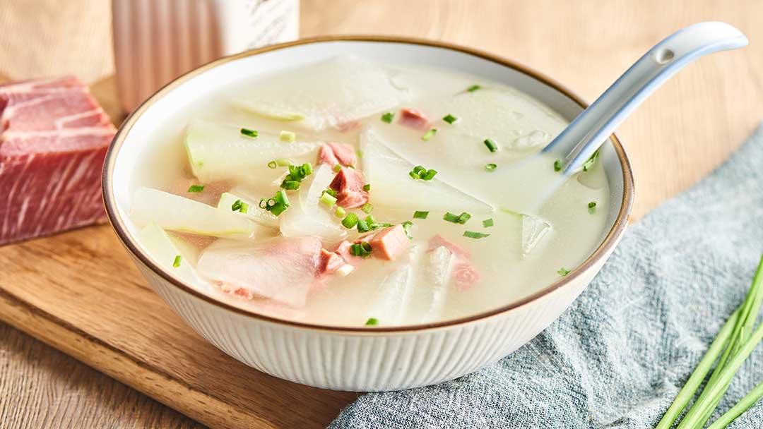 火腿冬瓜汤米博多功能烹饪机