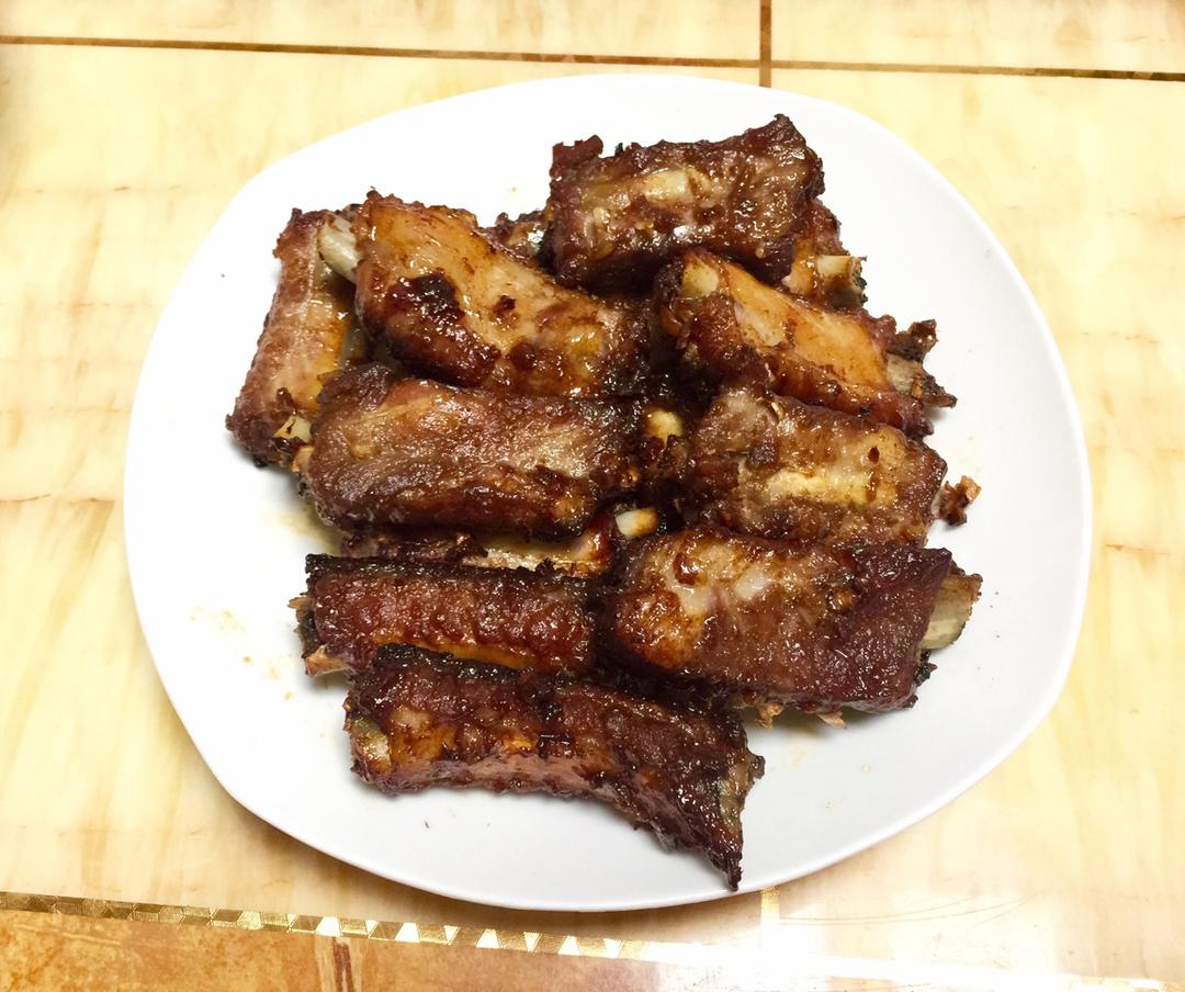 香到骨头里的蒜香排骨（烤箱）