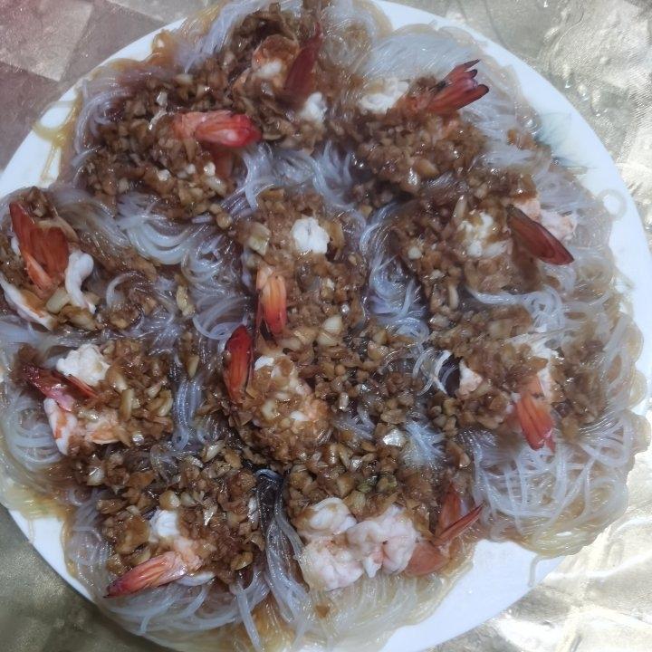 蒜蓉粉丝蒸虾