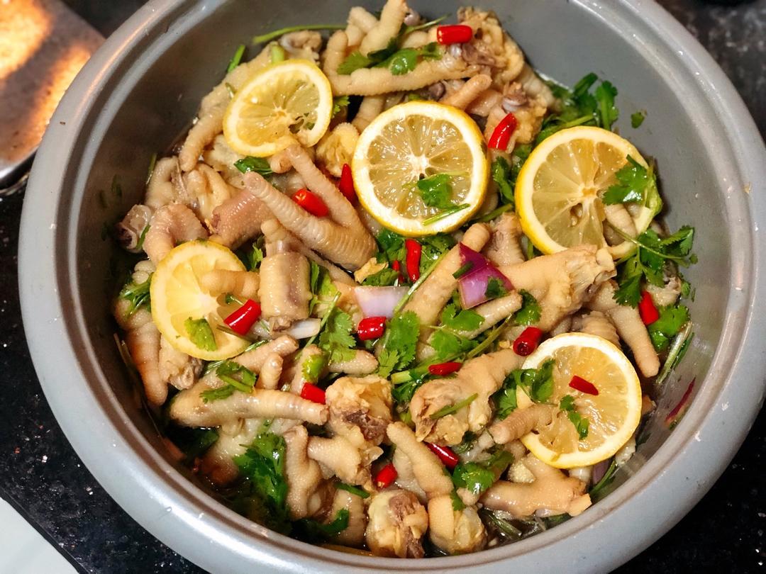 超好吃的🍋酸辣凤爪