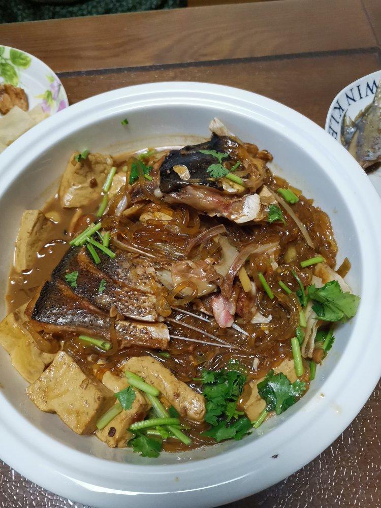 鱼头泡饼 炖鱼头（家庭版旺顺阁）