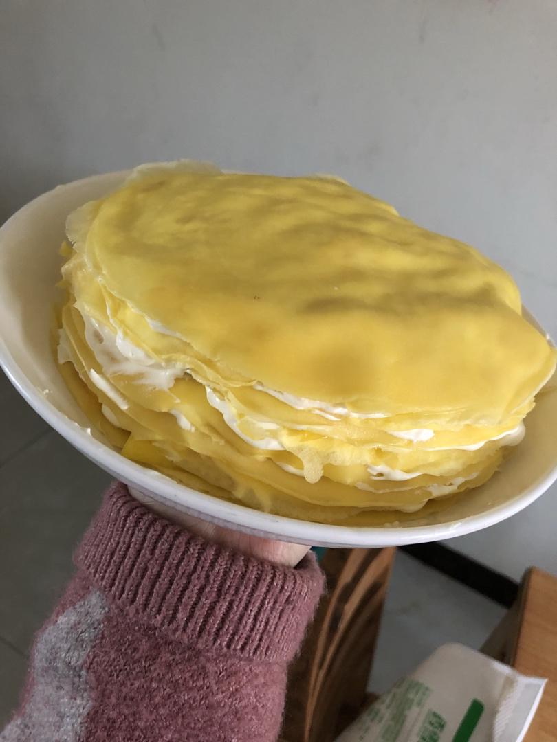 千层蛋糕（面糊不结块搅拌法+抹茶粉无颗粒）