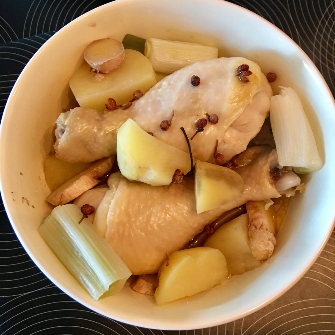 清蒸鸡腿