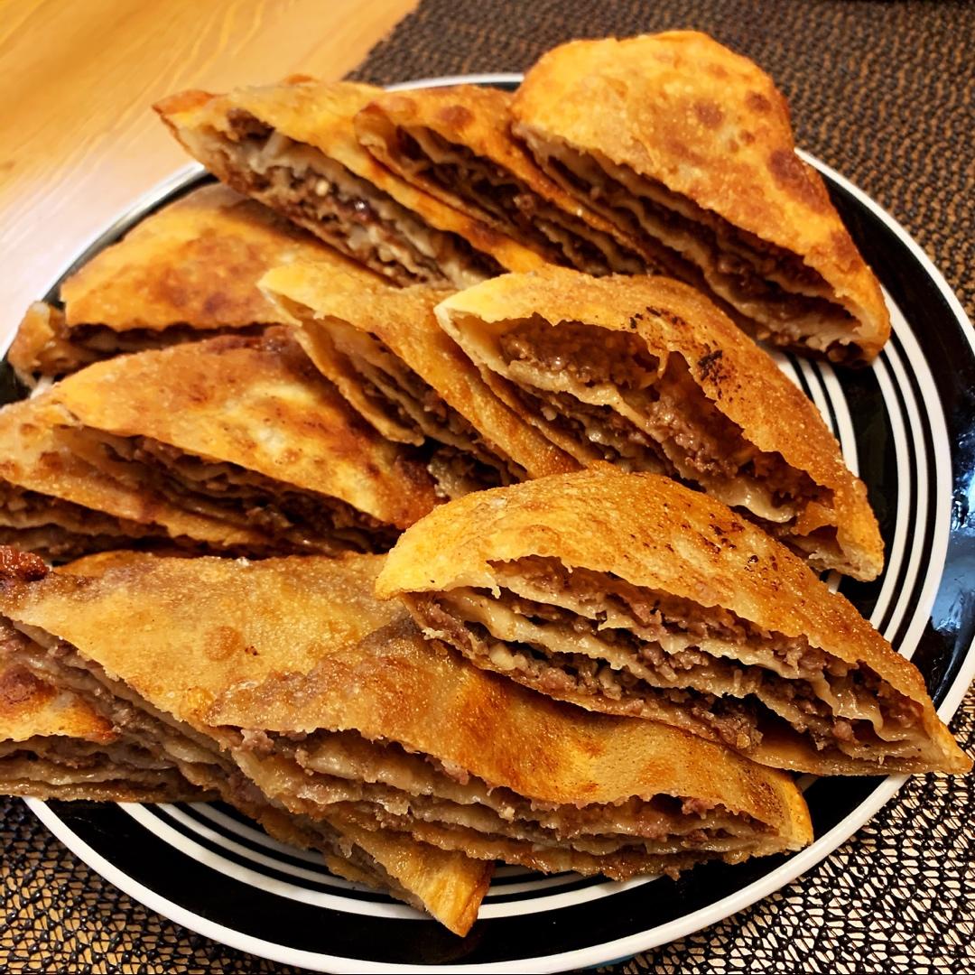 su英做的【千层牛肉饼】