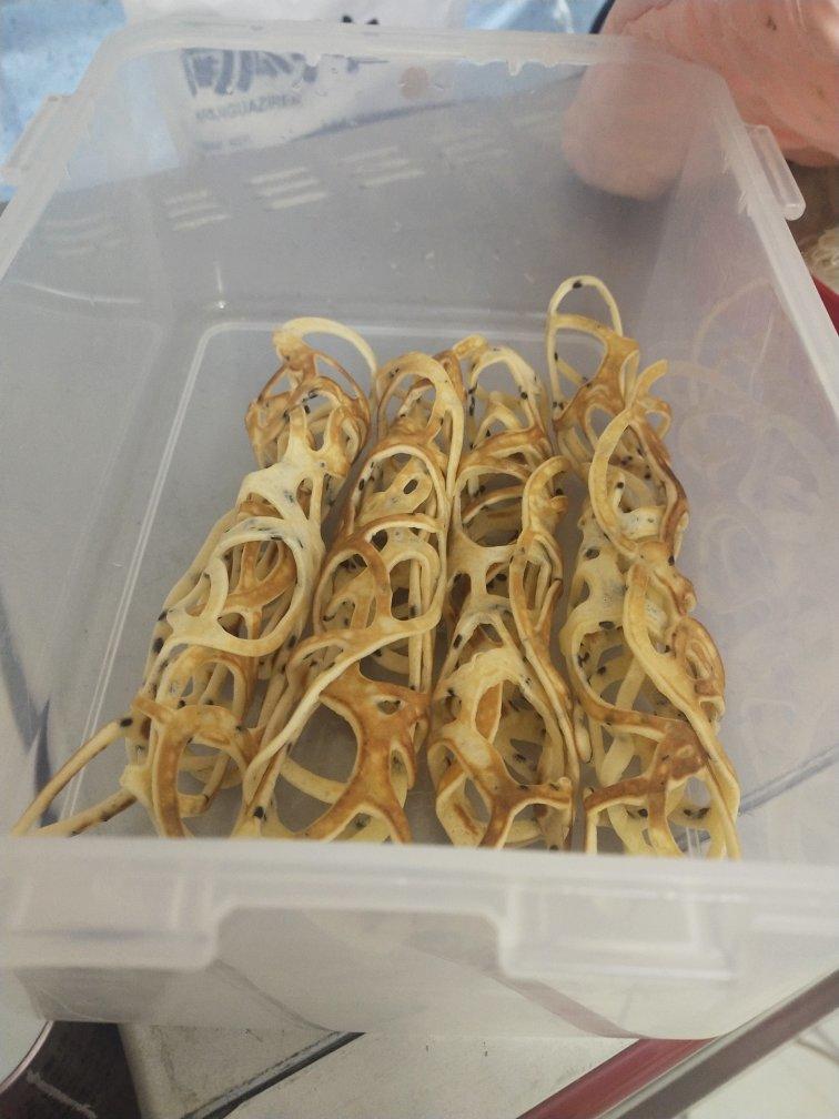 蕾丝鸡蛋卷，薄饼机版