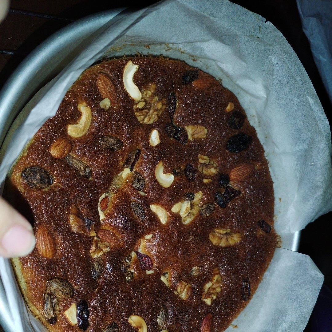 柔软润滑香气十足的香蕉核桃海绵蛋糕 banana sponge cake