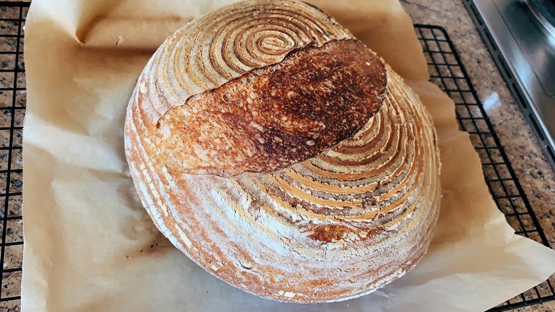 如何制作气孔开放的基础款欧包