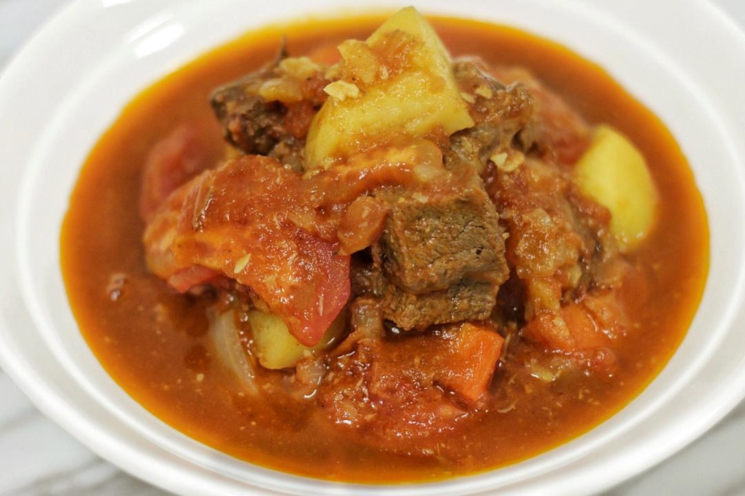 番茄土豆炖牛腩
