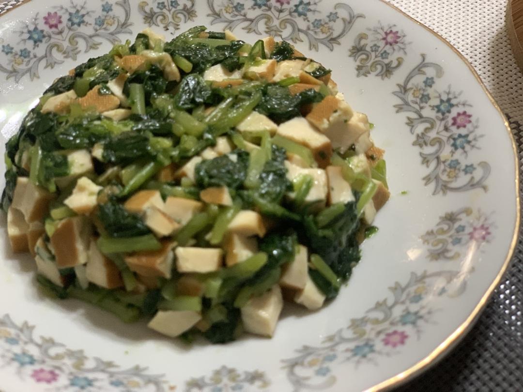 马兰头拌香干