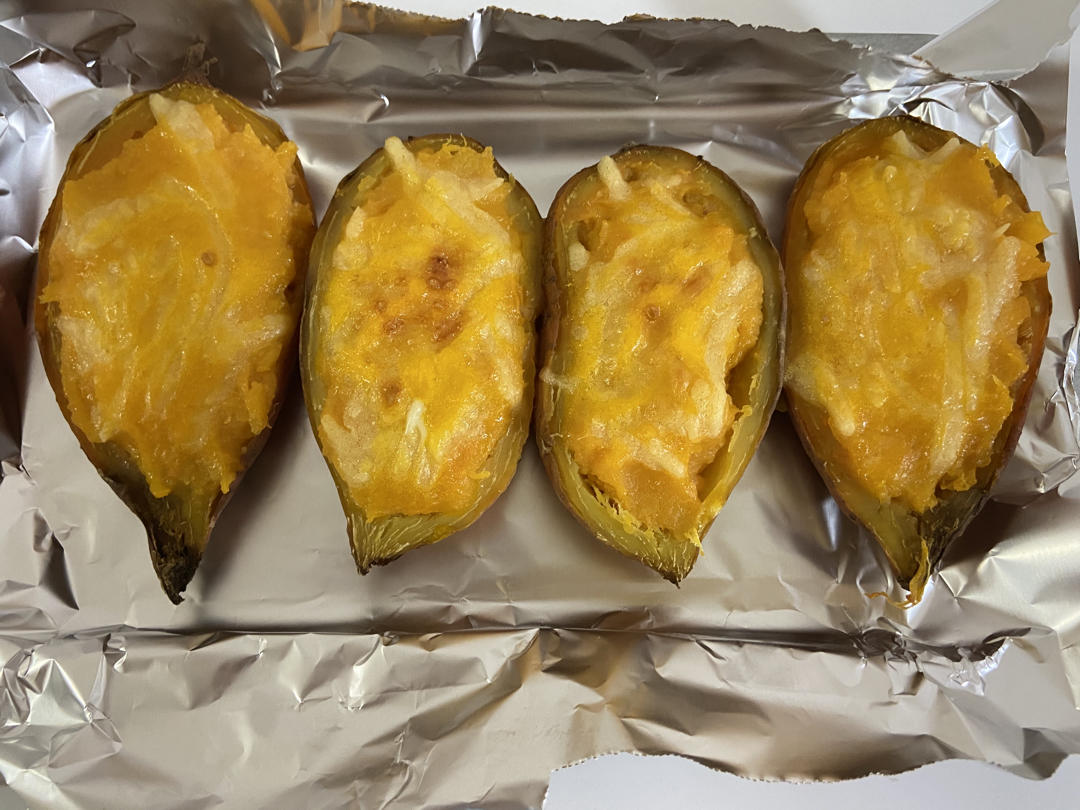 芝士奶油焗红薯🍠