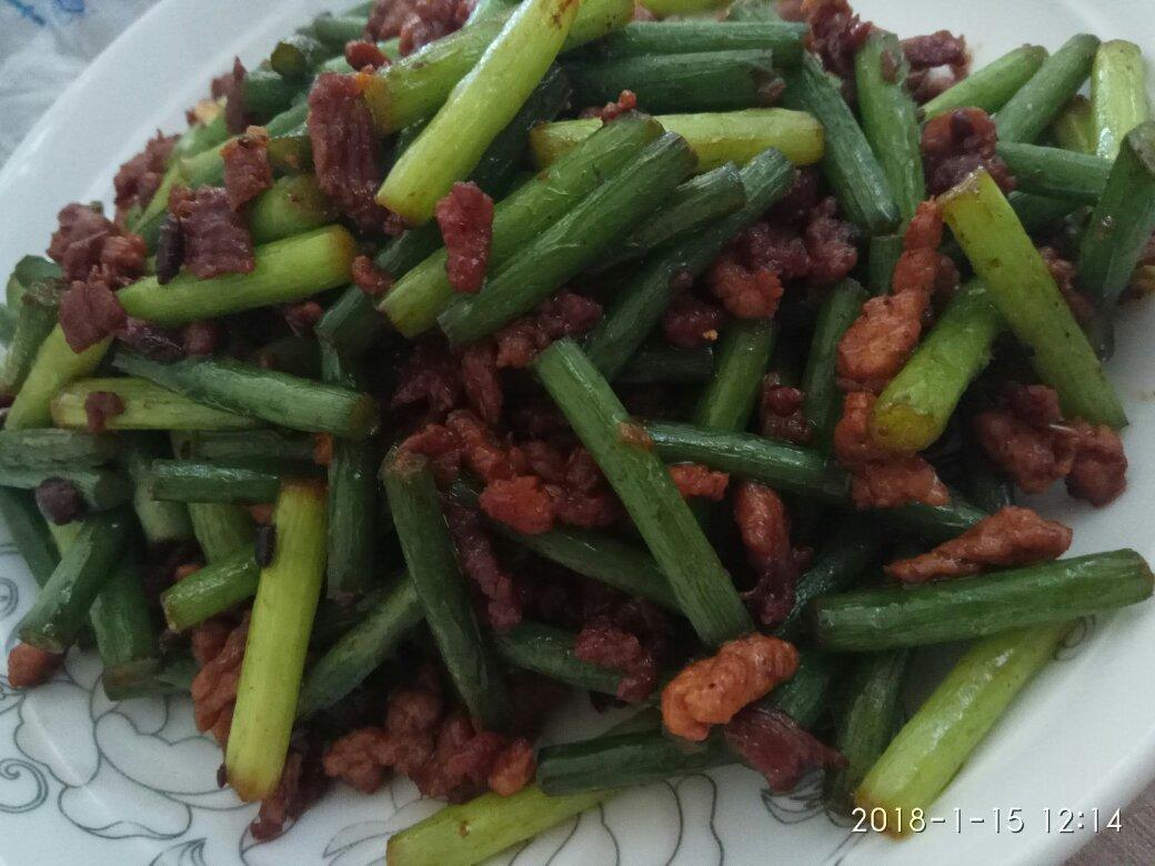 蒜薹炒肉
