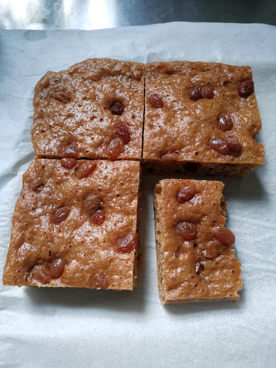 超简单 零失败的红糖发糕