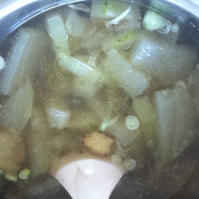 虾皮冬瓜汤