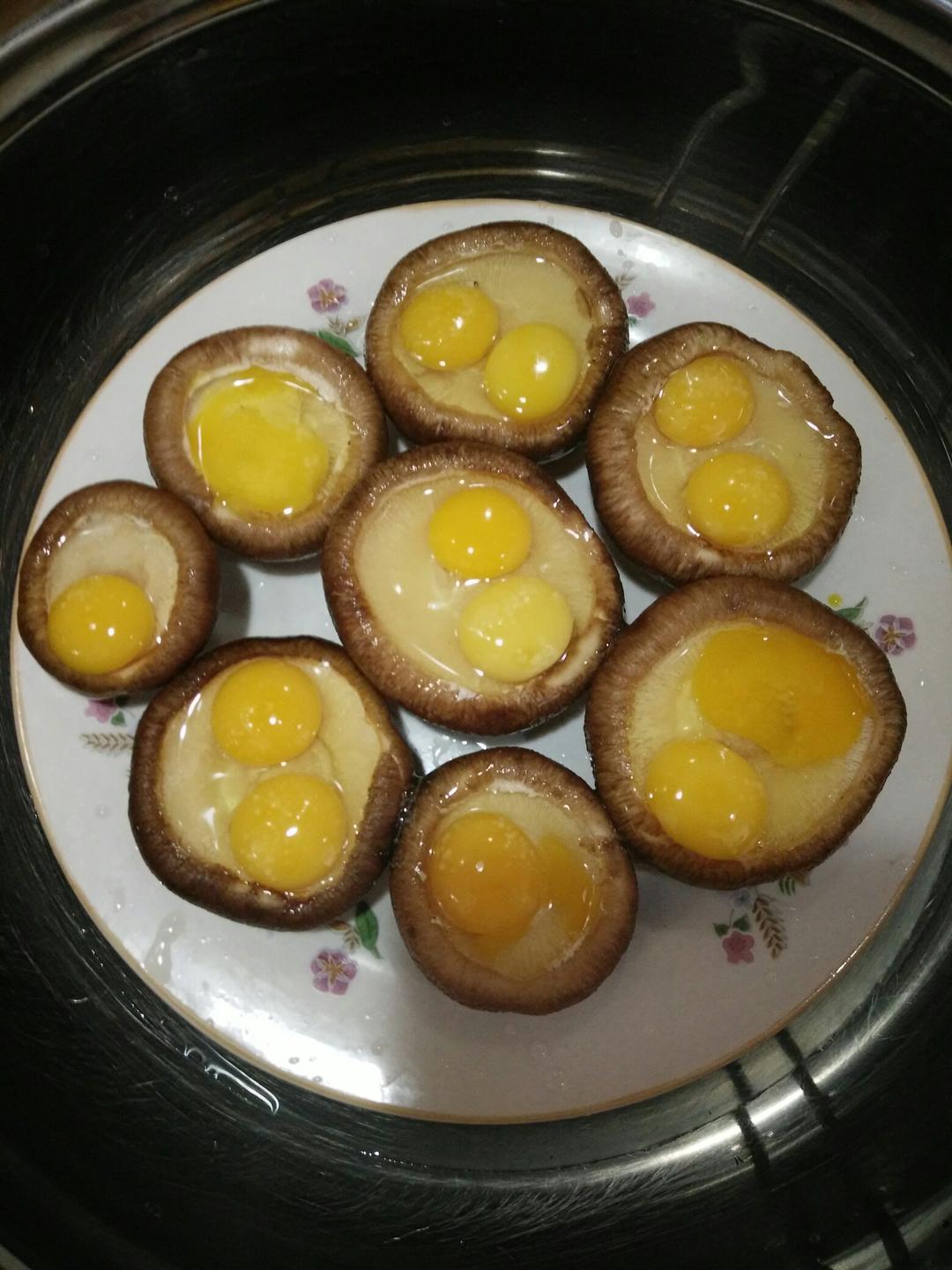 冬菇蒸鹌鹑蛋