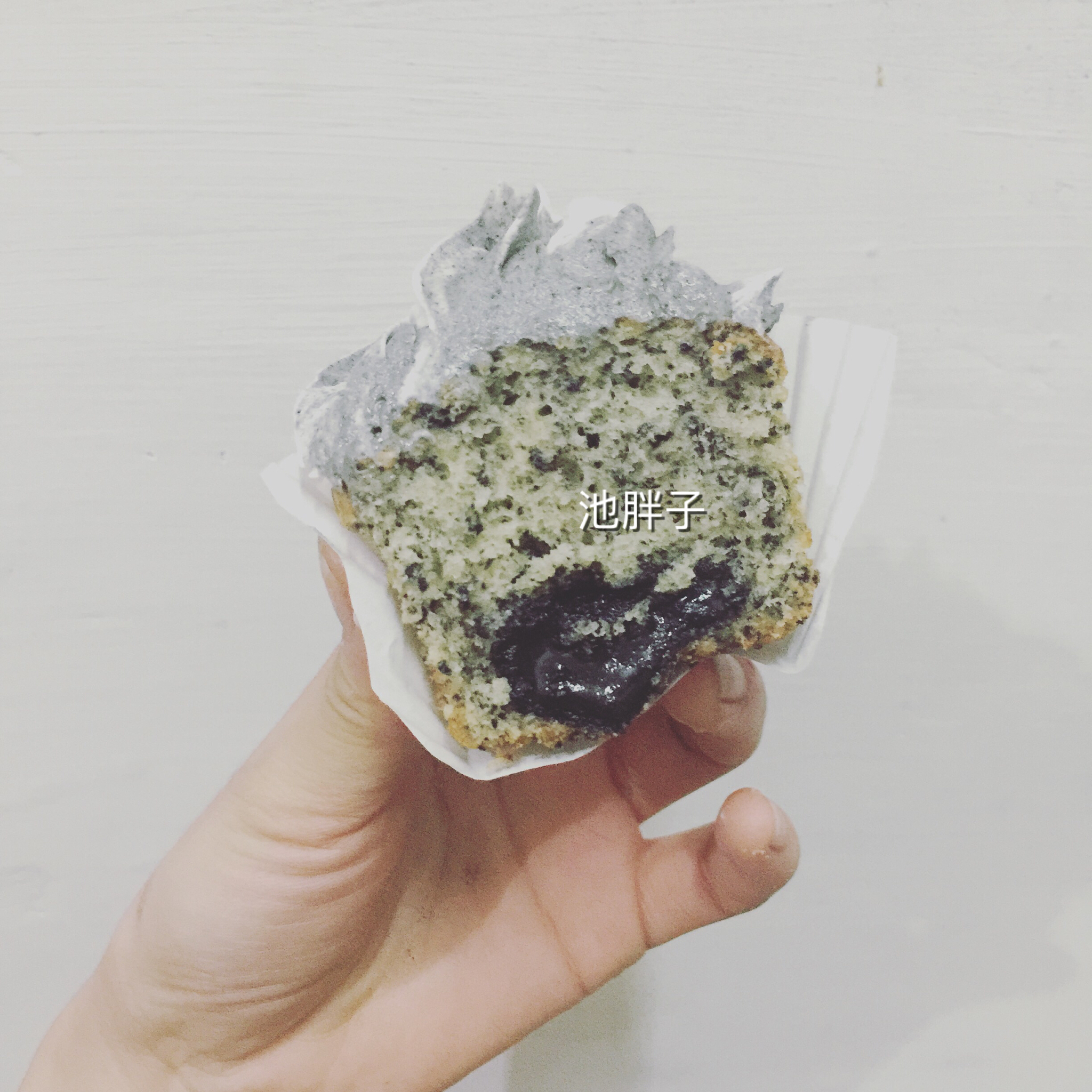 三重黑芝麻杯子蛋糕