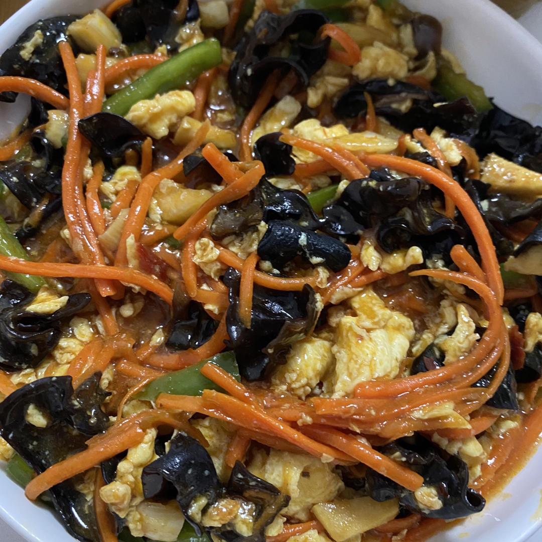 🔟分钟快手‼️比肉还好吃的鱼香鸡蛋❗️巨下饭