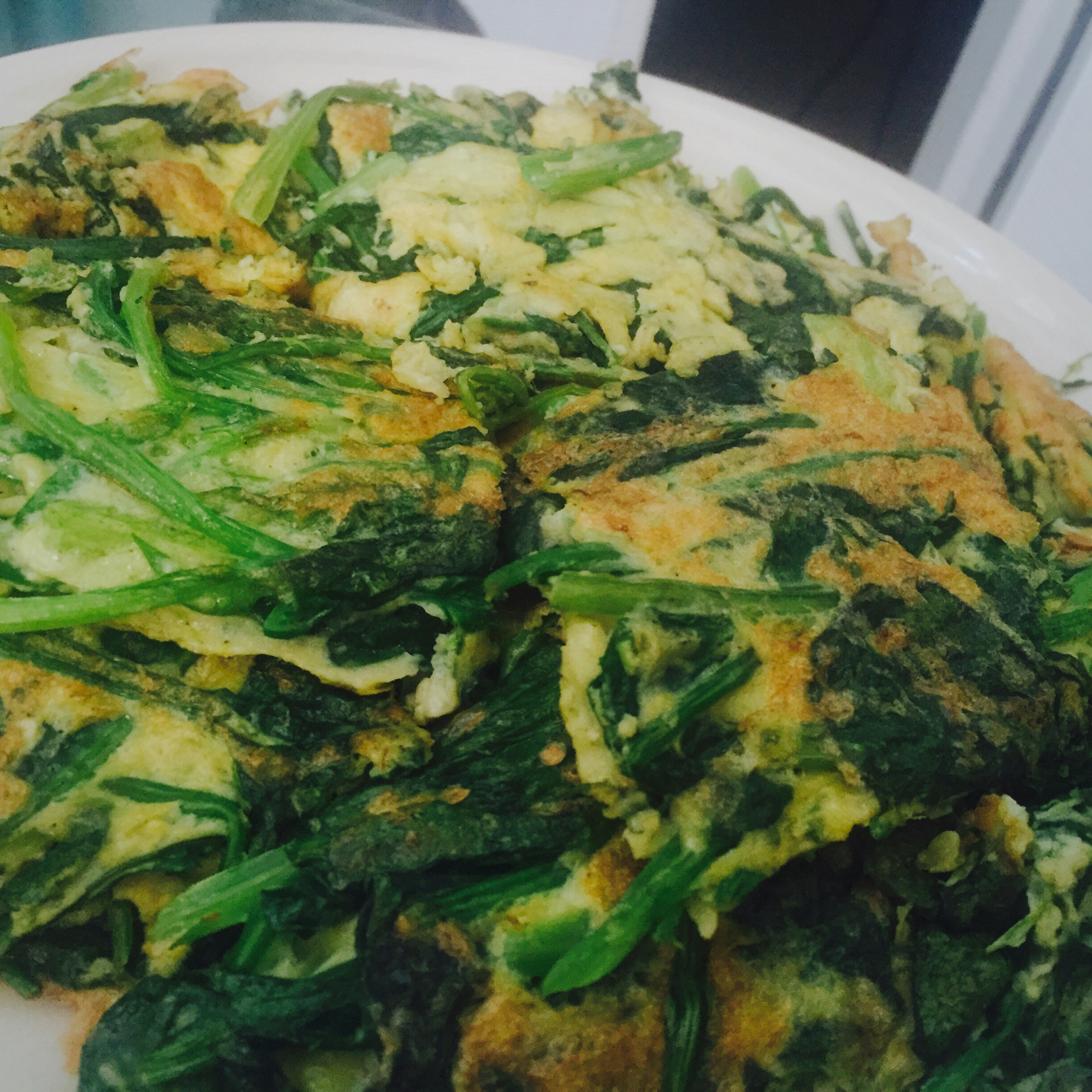 锅塌菠菜