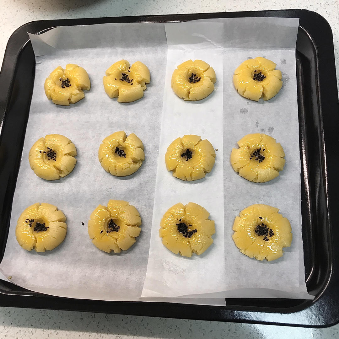 无猪油桃酥（暴力&快速）