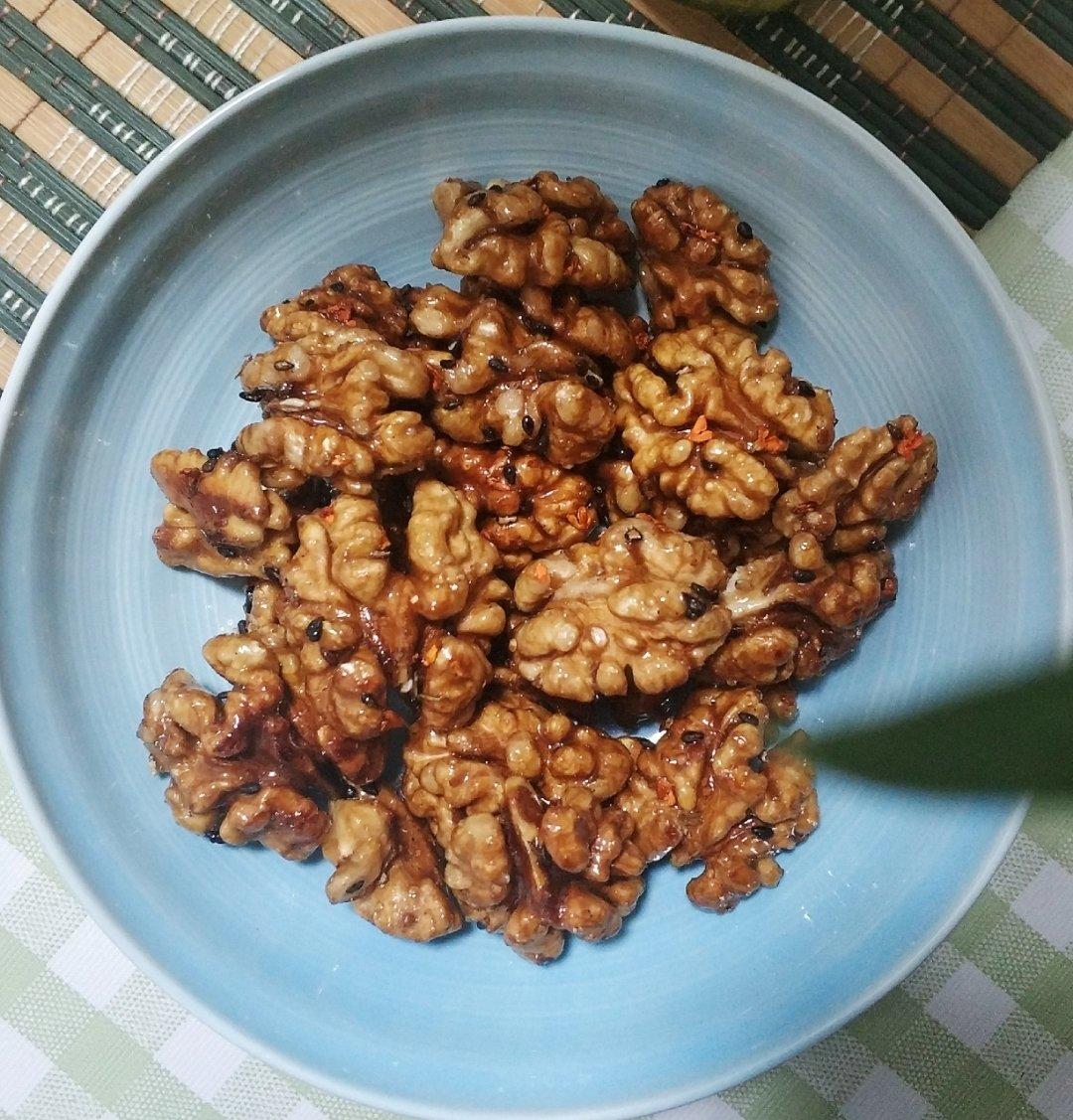 琥珀核桃仁（微波炉版）