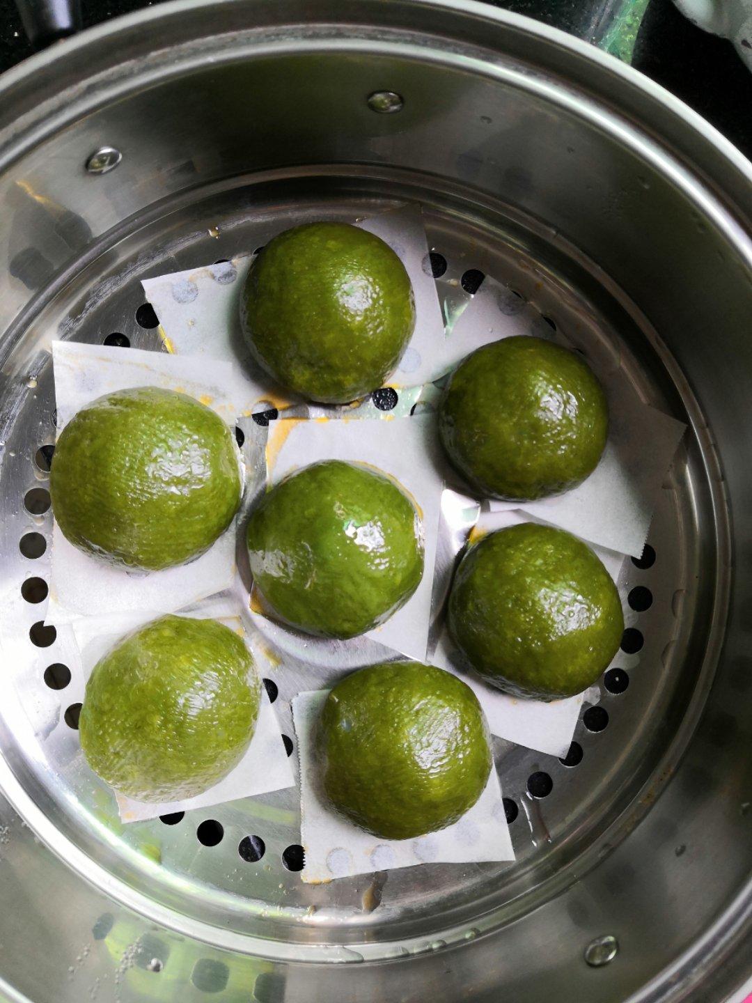 🔥超好吃肉松蛋黄青团-Q弹软糯不粘不塌