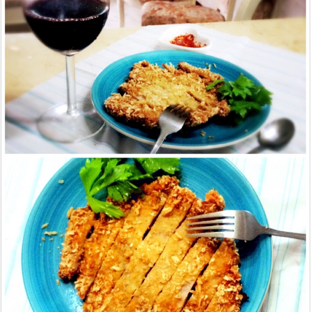 炸猪排 Fried Pork Steak