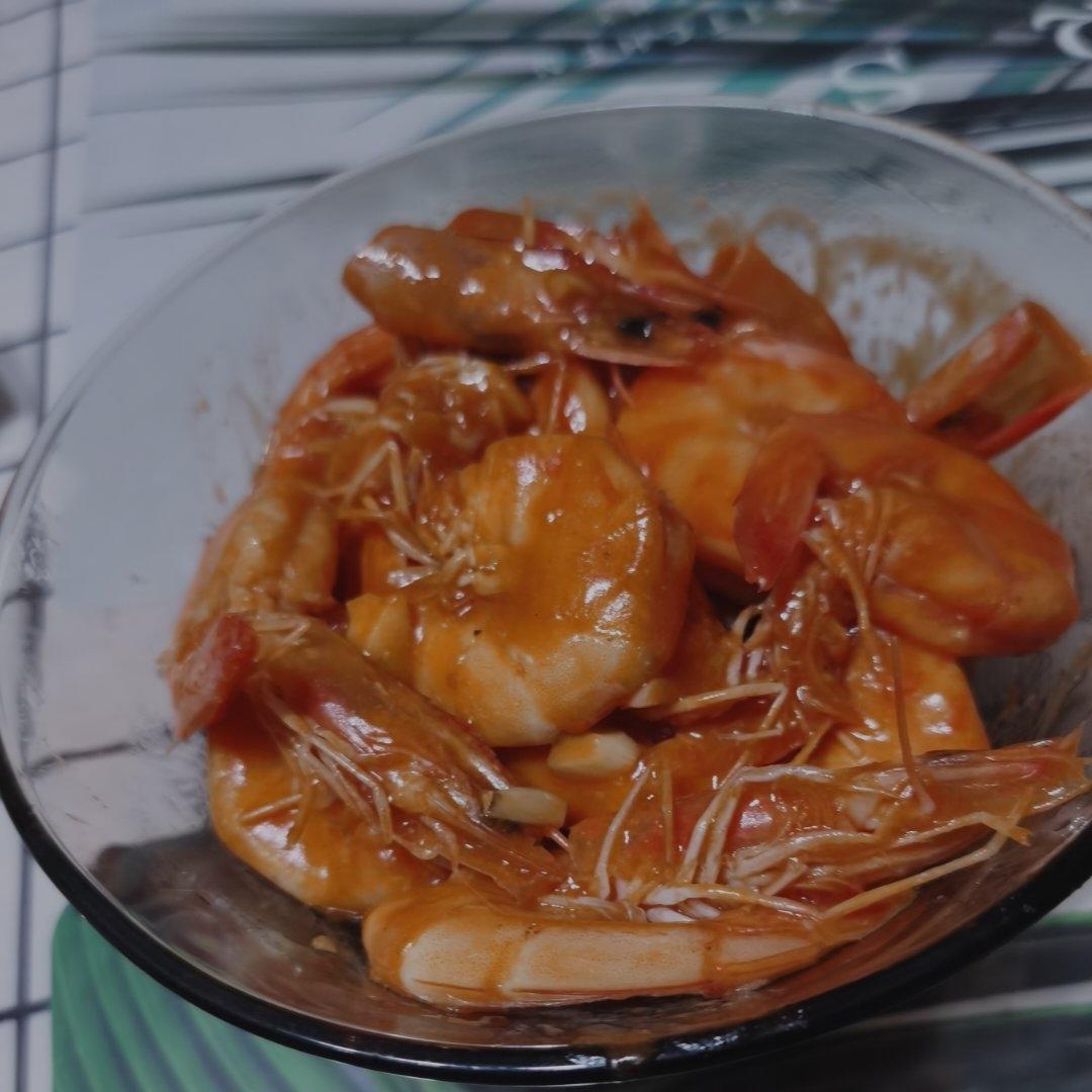 茄汁大虾
