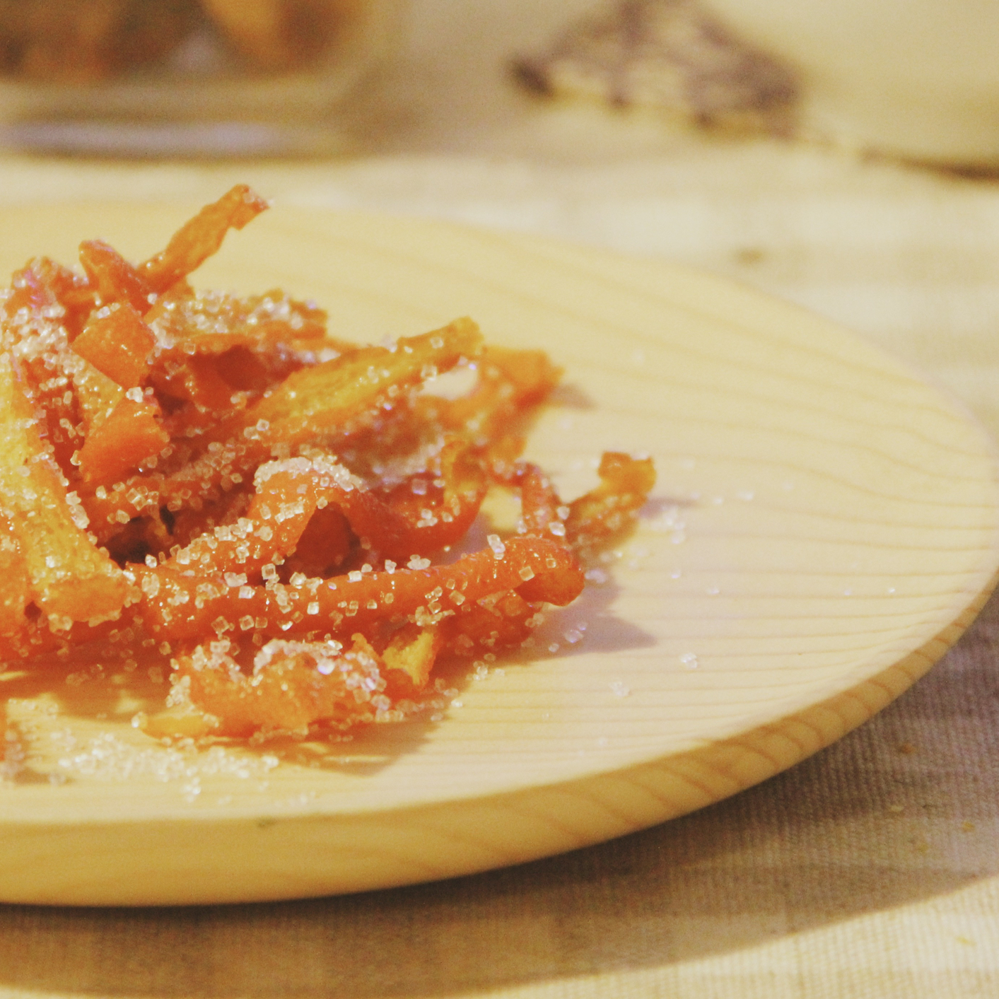 橙皮蜜饯