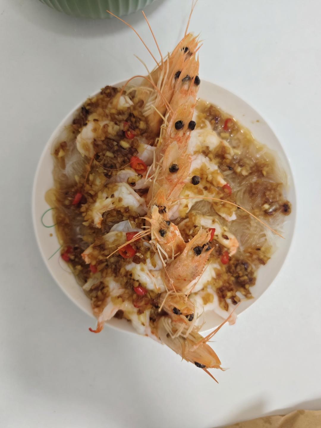 蒜蓉粉丝开背虾