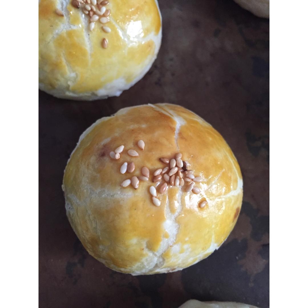 ㊙️网红麻薯肉松蛋黄酥🔥，好吃到爆‼️