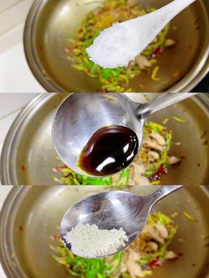 鲜蕨菜炒肉的做法 步骤12