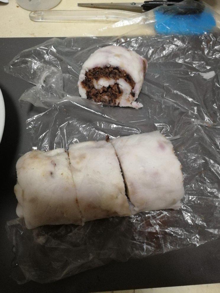 调理宝宝脾胃，妈妈首选山药红豆泥卷。。。。好吃又健康