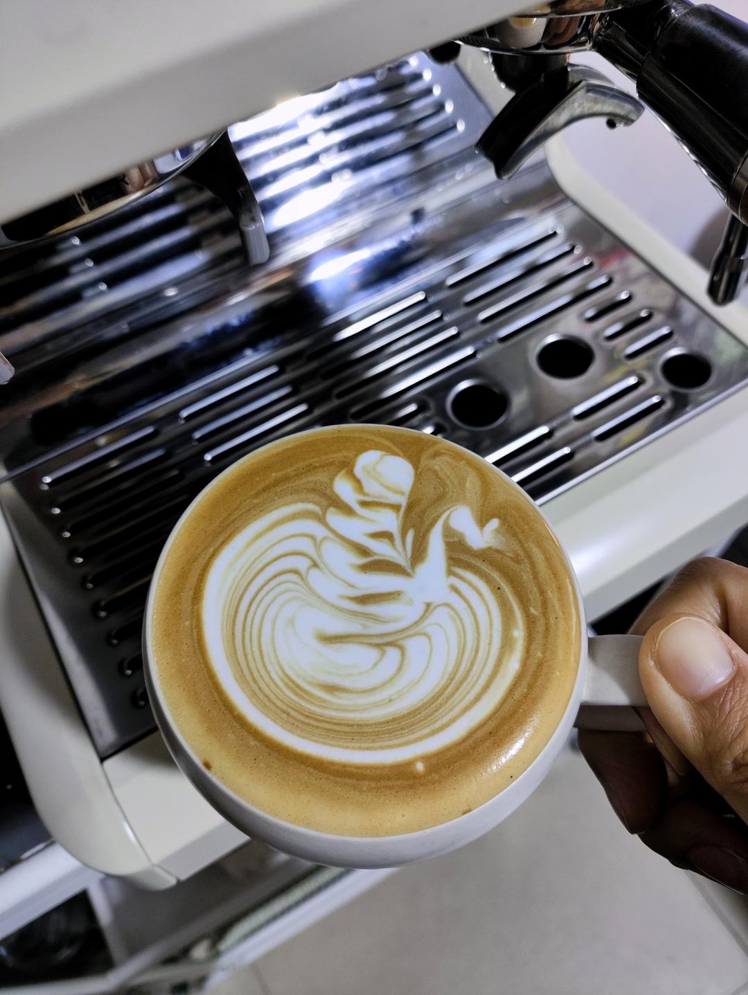 ☕️拉花练习☕️