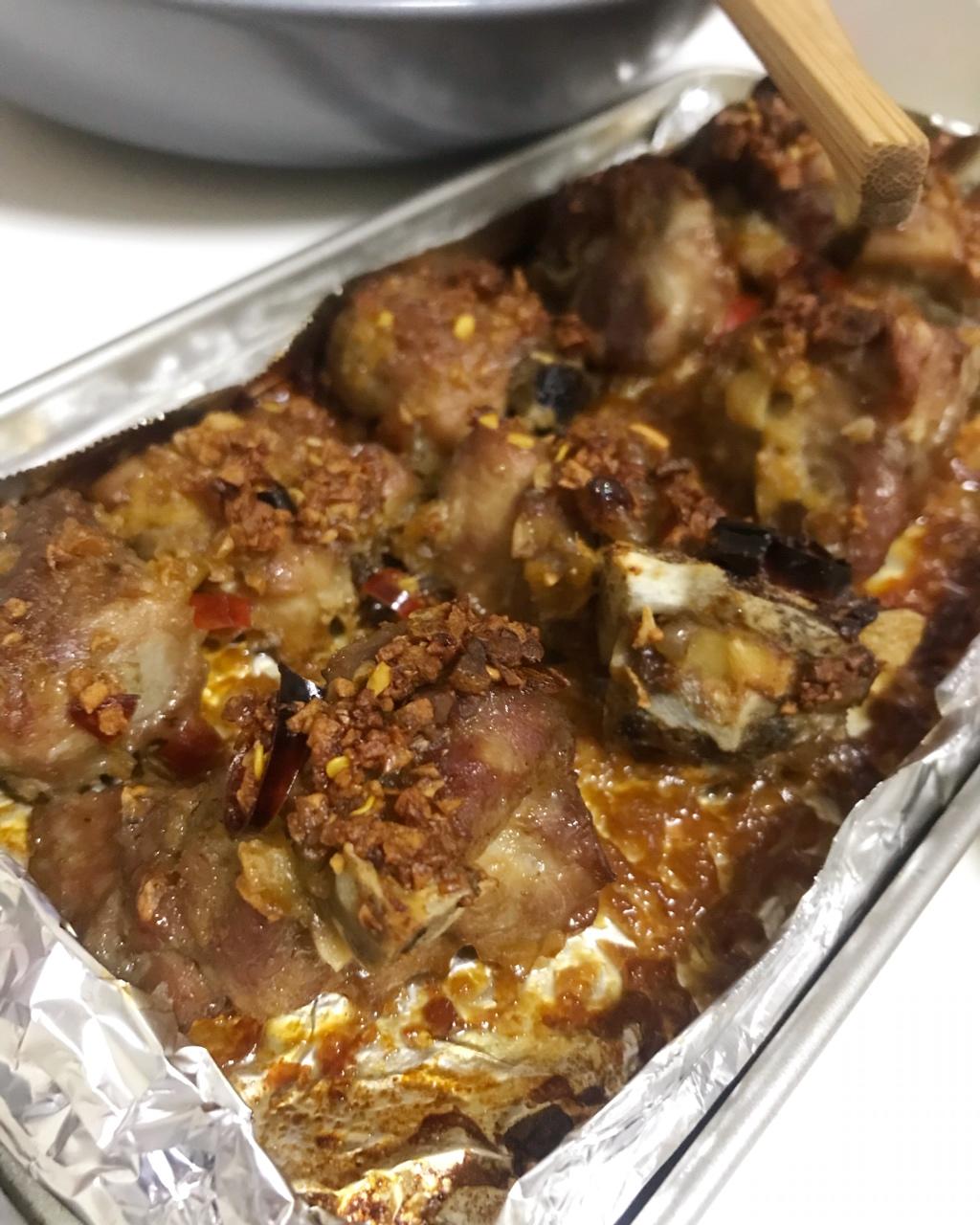 香到骨头里的蒜香排骨（烤箱）