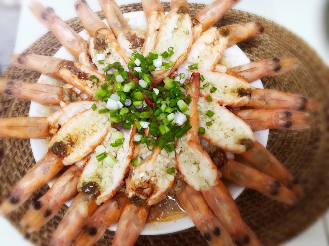 蒜蓉粉丝蒸虾