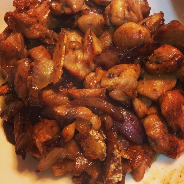 照烧鸡块