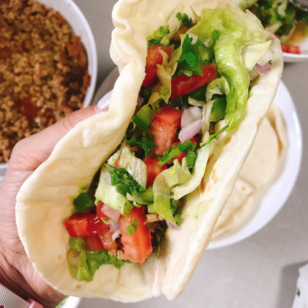 【taco墨西哥卷饼】简单易做的墨西哥卷饼软皮taco家庭版