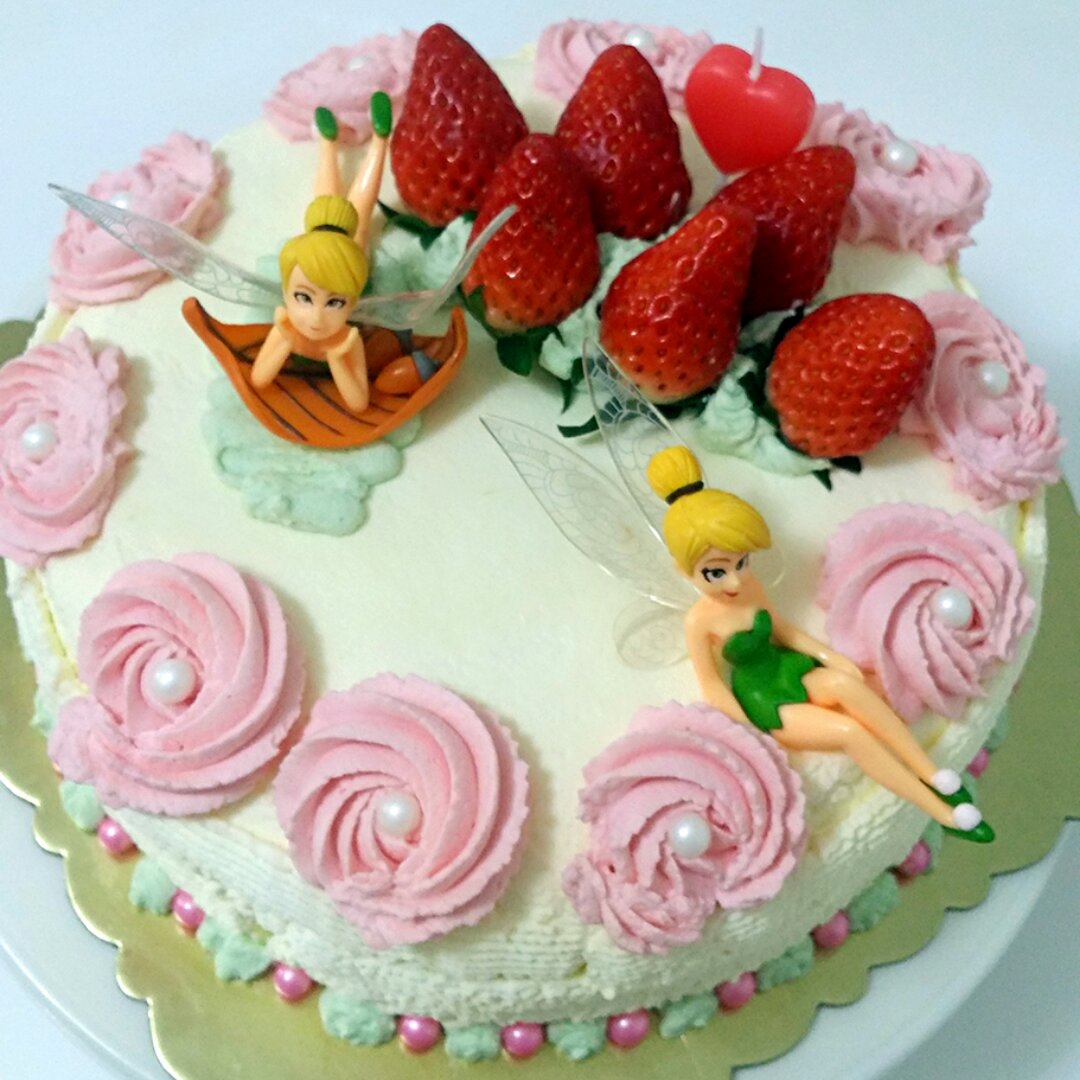 淡奶油裱花蛋糕